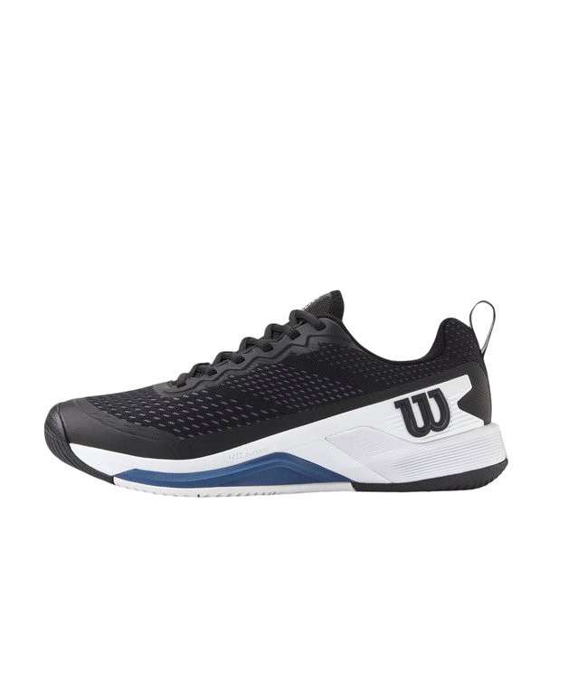 Wilson Tennisschuhe Rush Pro 4.5 Allcourt (Stabilität) 2025 schwarz/weiss Herren